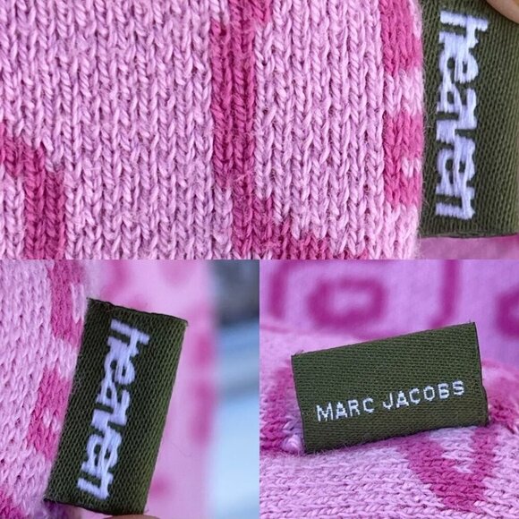 Marc Jacobs Pink Heaven By Marc Jacobs Scribblez Sweater XS - Picture 10 of 16